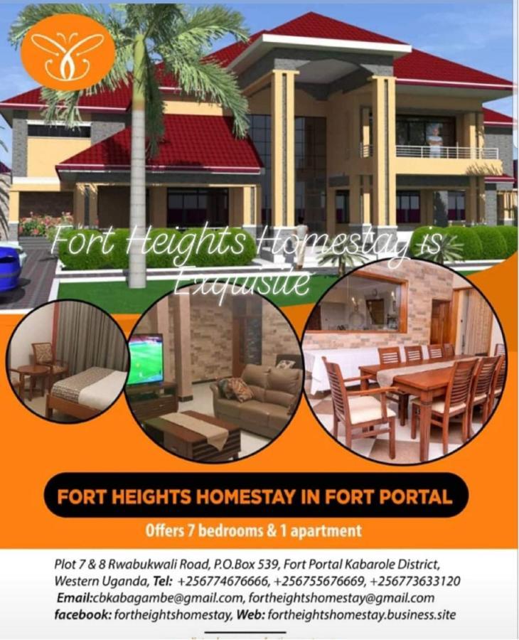 Fort Heights Homestay Fort Portal 外观 照片